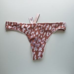 Victoria's Secret Thong leopard